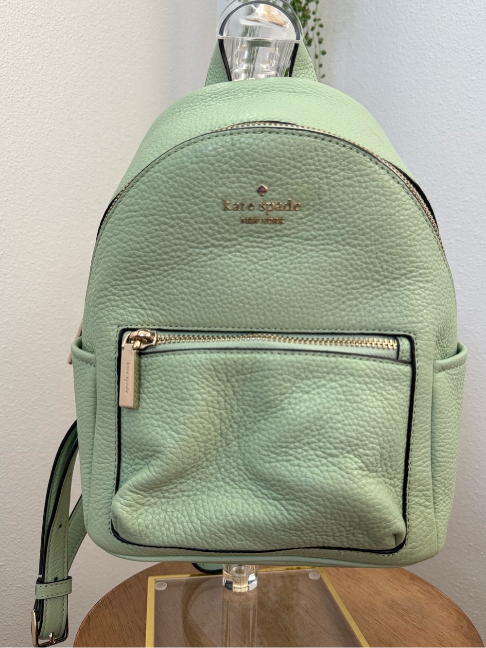 Kate Spade Leila Mini Domed Backpack Seafoam Green